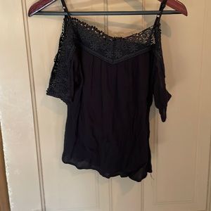 Black boutique style top